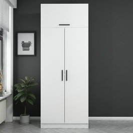 Hanah Home Armario Kale White - 2219 Blanco